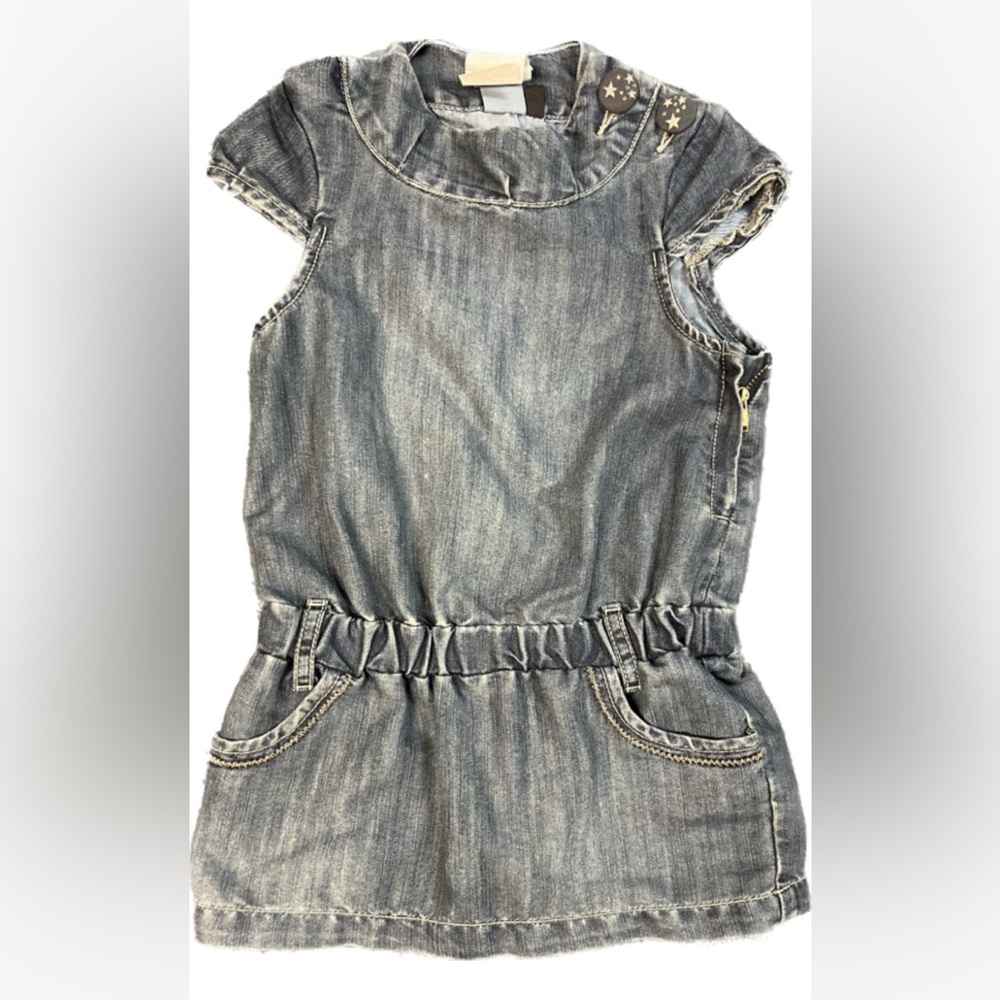 IKKS girls size 3 denim dress
